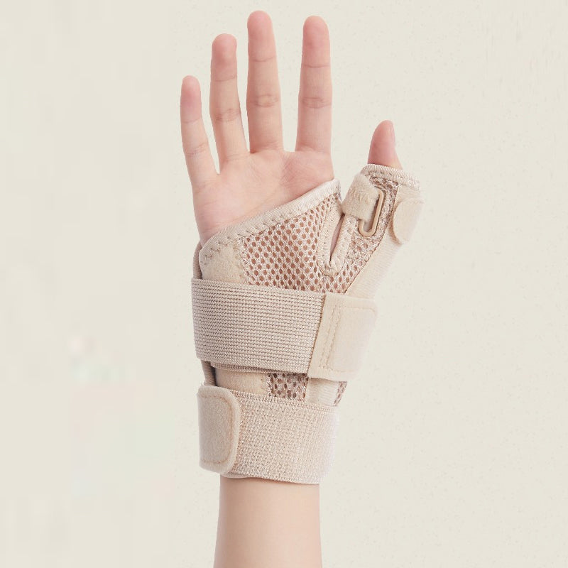 Mesh Breathable Velcro Sprained Thumb Brace in 3 Colors