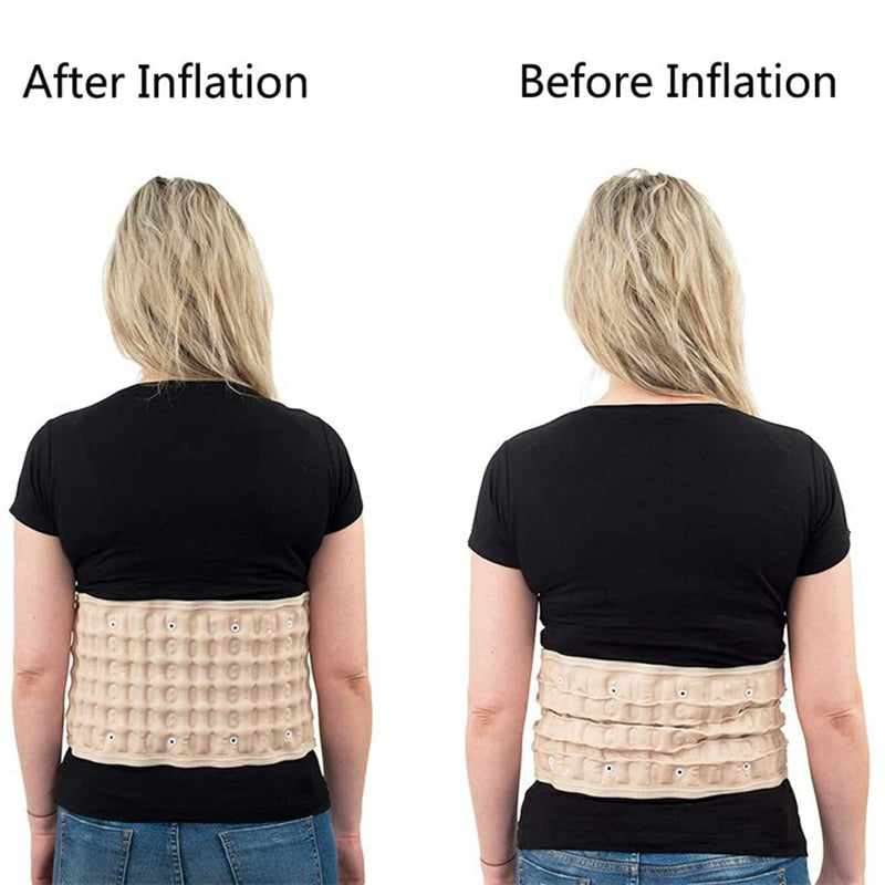 Lumbar Inflatable Traction Belt for Lumbar Muscle Strain, Lumbar Disc Herniation
