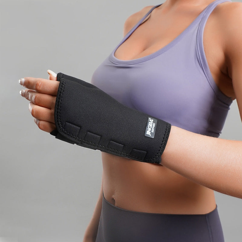 Velcro Aluminum Plate Wrist Brace for Pain Relief