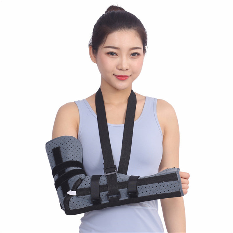 Long Elbow Immobilizer Forearm Brace for Fracture Pain Relief