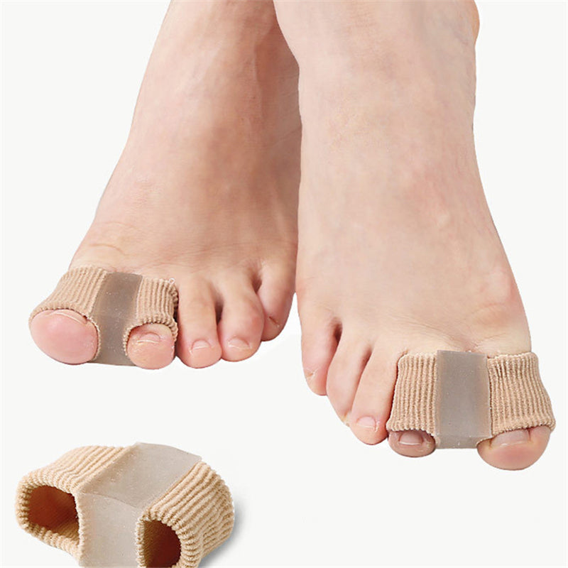1PC Double-hole Toe Fabric Separator with Gel Lining