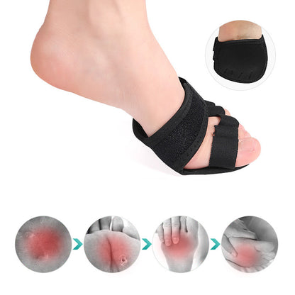 Black Hammer Toe Straightener Splint with 5 Holes (1 Pair)