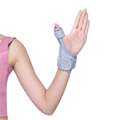 Adult Gray Thumb Splint for Fracture Recovery