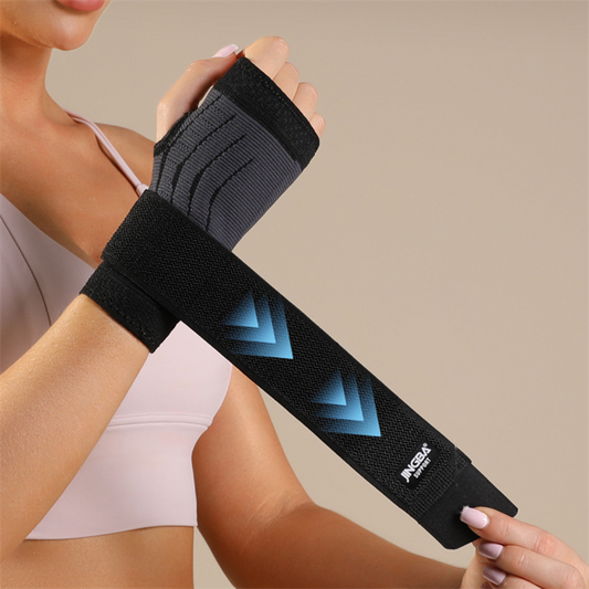 Unisex Weightlifting Sports Breathable Knitted Wrist Brace