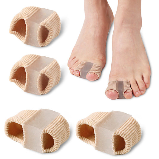 1PC Double-hole Toe Fabric Separator with Gel Lining