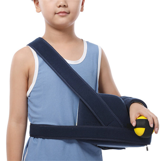 Kids Adjustable Arm Shoulder Sling with Abduction Sponge Pillow