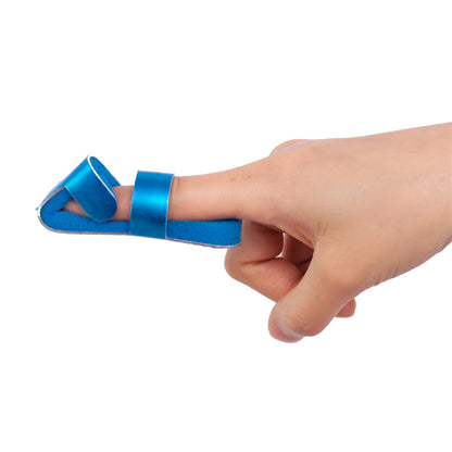 Blue Aluminum Finger Splint for Broken & Dislocated Finger