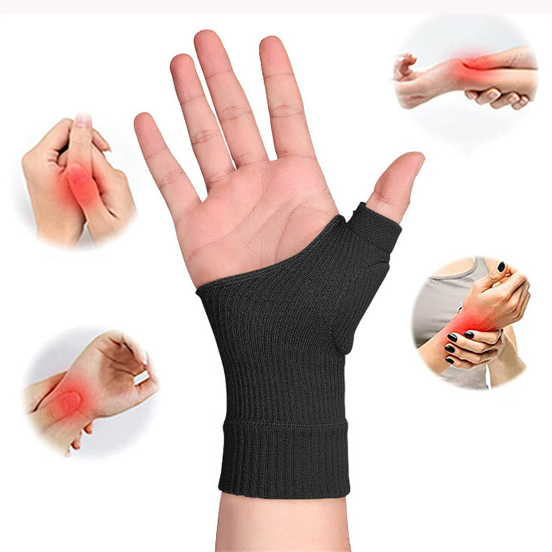Breathable Thumb Wrist Brace Compression Sleeve (2PCS)