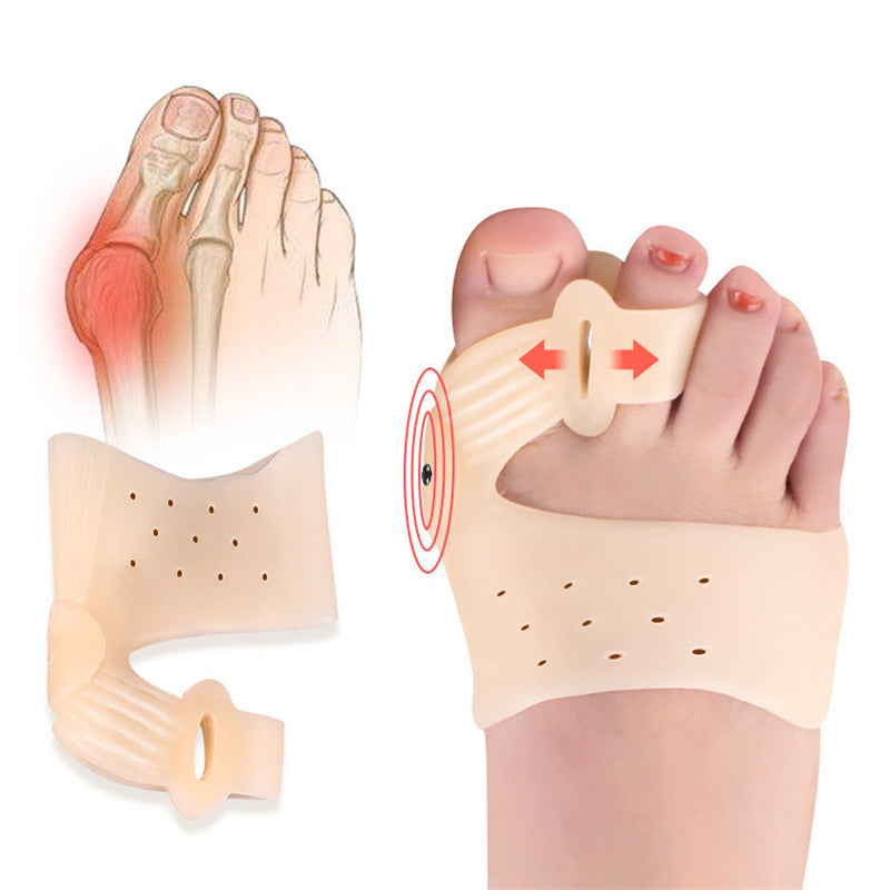 Silicone Bunion Protector Toe Brace with Holes