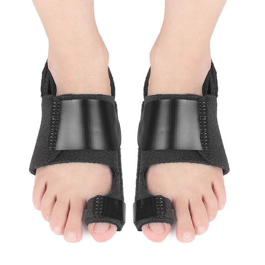 Black Turf Toe Brace for Bunion Protection and Correction