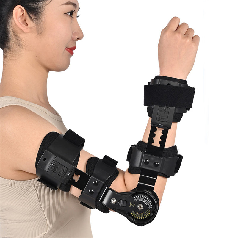Hinged Elbow Brace Arm Support Splint for Surgery Recovery
