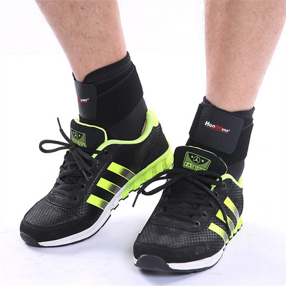 Black Velcro Ankle Brace for Anti Sprain Ankle （1PCS )
