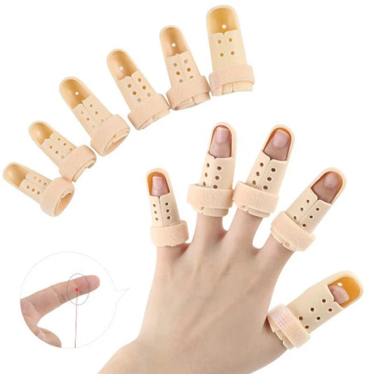 Plastic Finger Splint for Broken Finger & Joint Fracture Pain Relief