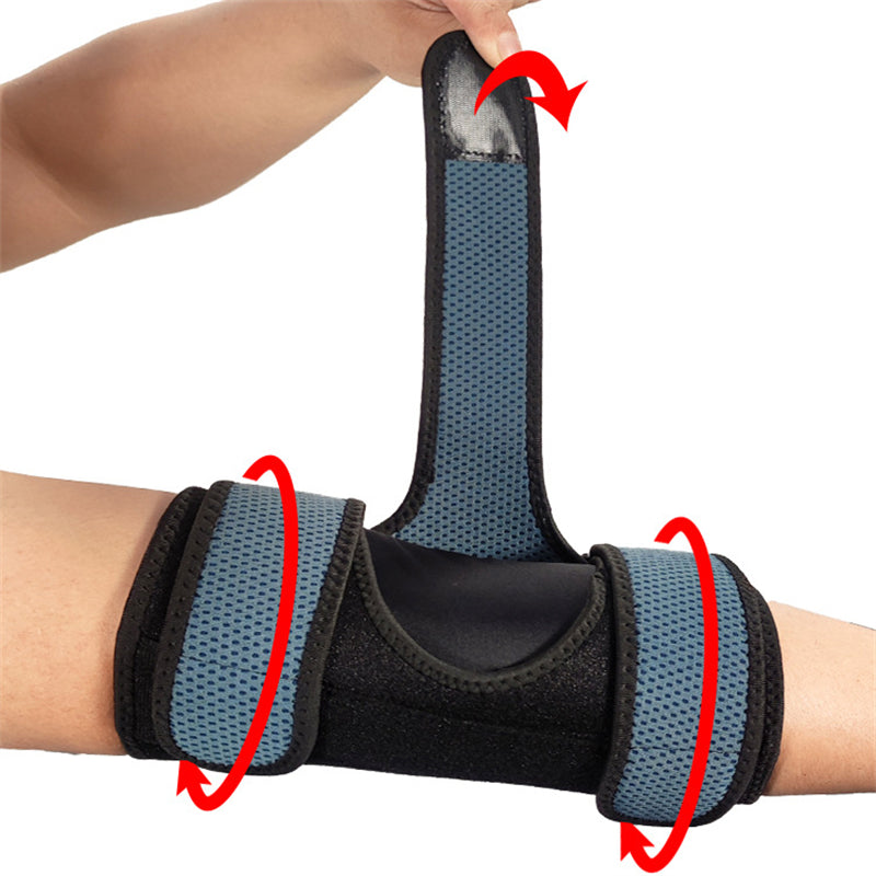 Elbow Hyperextension Brace with 2 Removable Steel Plates