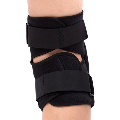 Open Knee Hyperextension Brace for Joint Stabilization